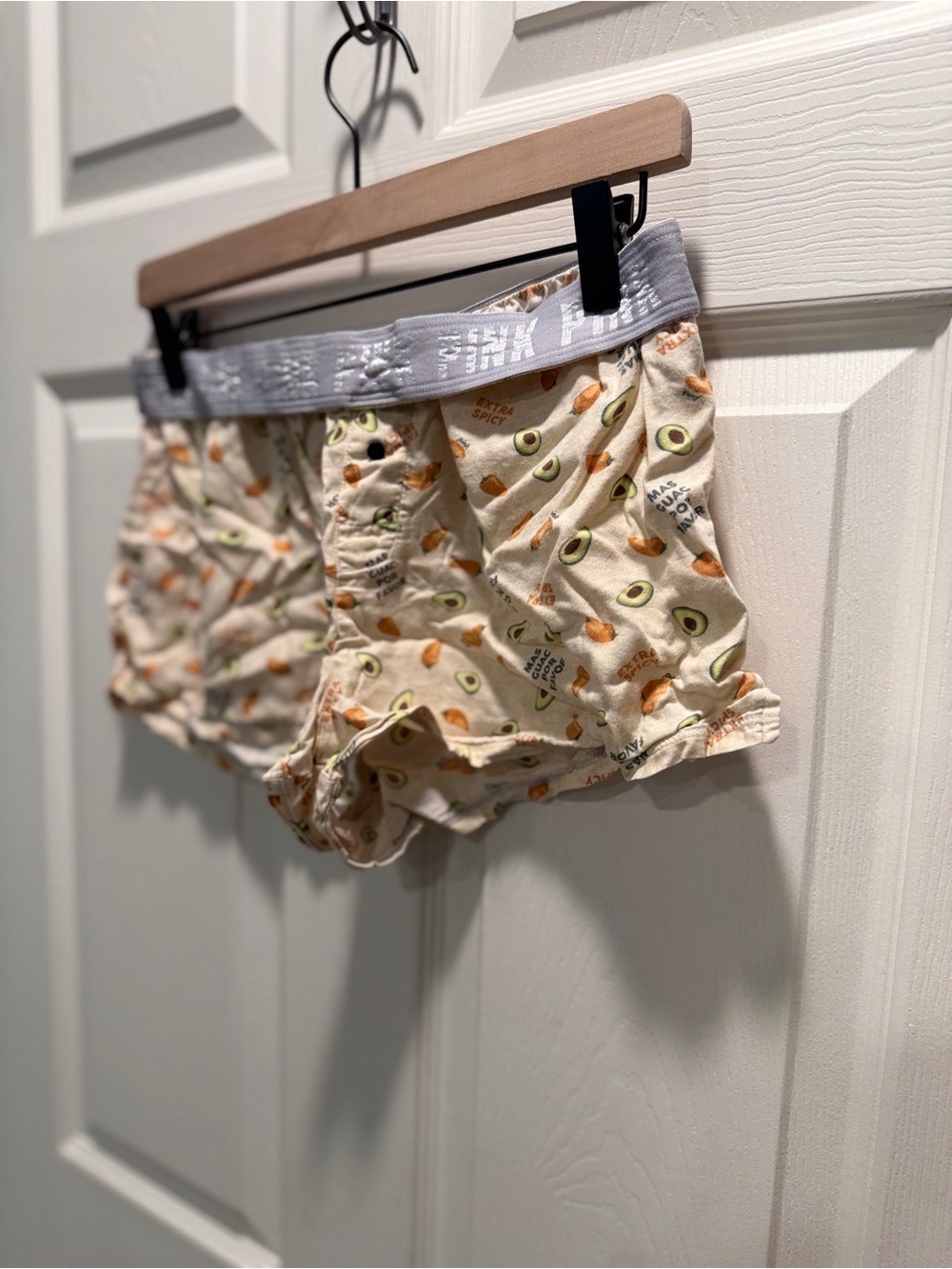 Victoria’s Secret PINK Avocado & Taco Print Sleep Shorts Size Small - Picture 4 of 8